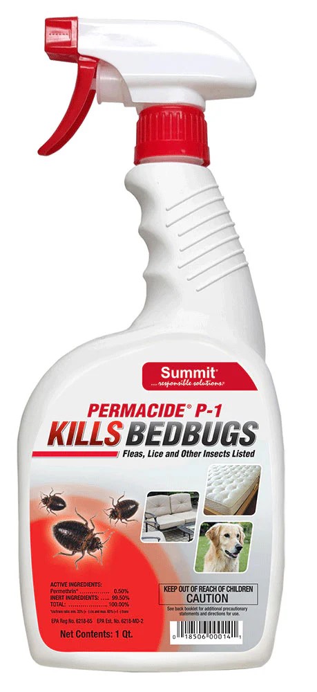 Summit Permacide® P-1 Bed Bug Killer-Quart RTU