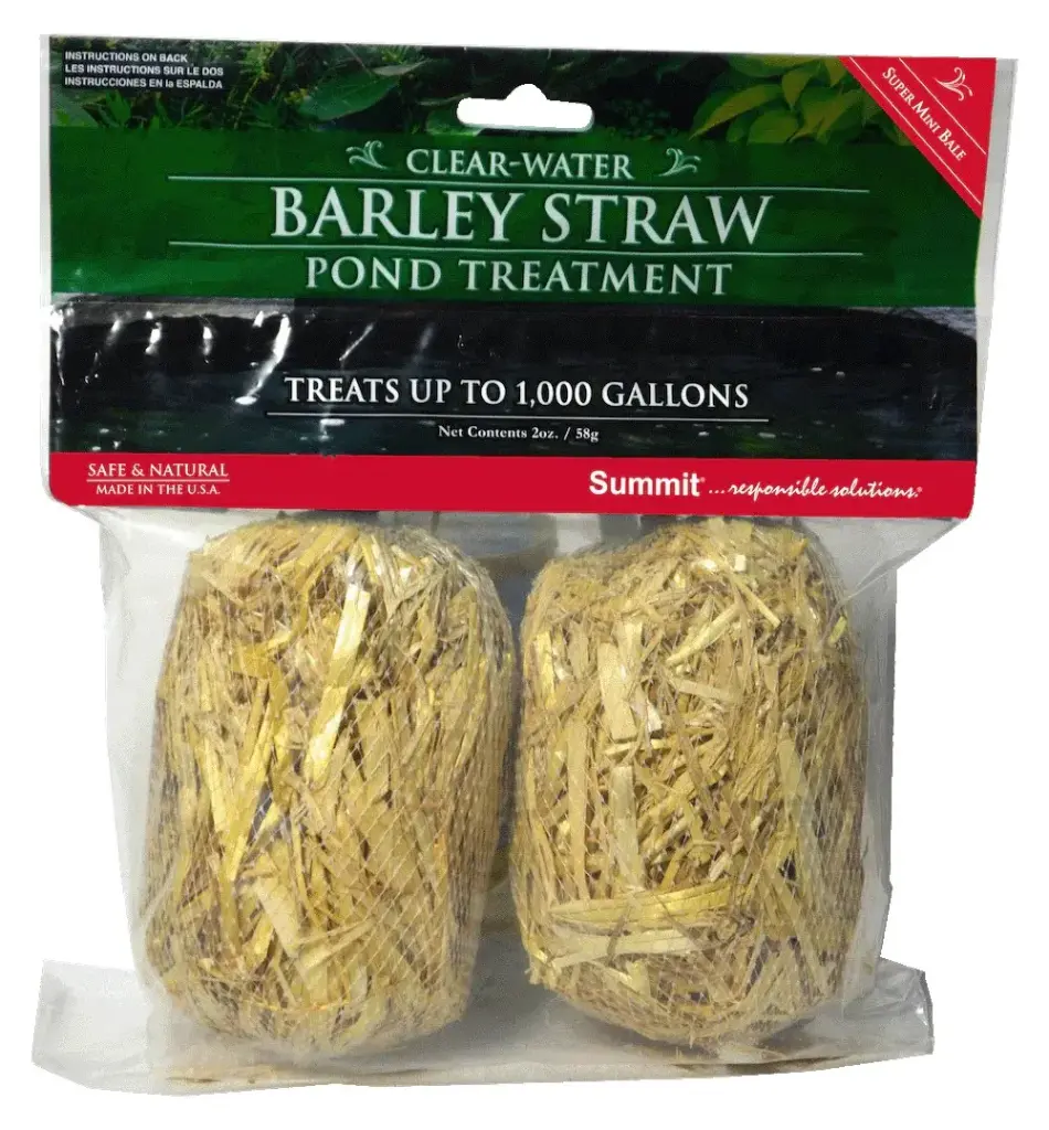 Summit CLEAR-WATER BARLEY STRAW POND TREATMENT- Treats up to 1000 Gallon