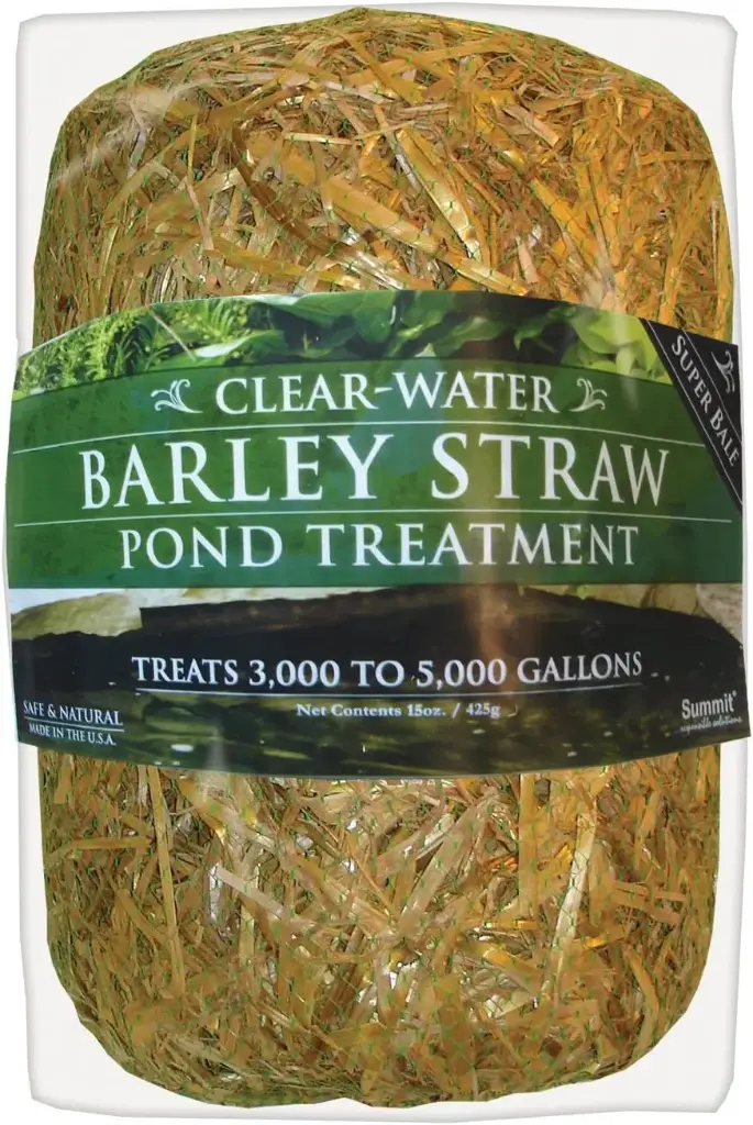 Summit CLEAR-WATER BARLEY STRAW POND TREATMENT- Treats up to 5000 Gallons