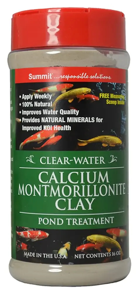 Summit CLEAR-WATER CALCIUM/MONTMORILLONITE POND CLAY - 1lb.