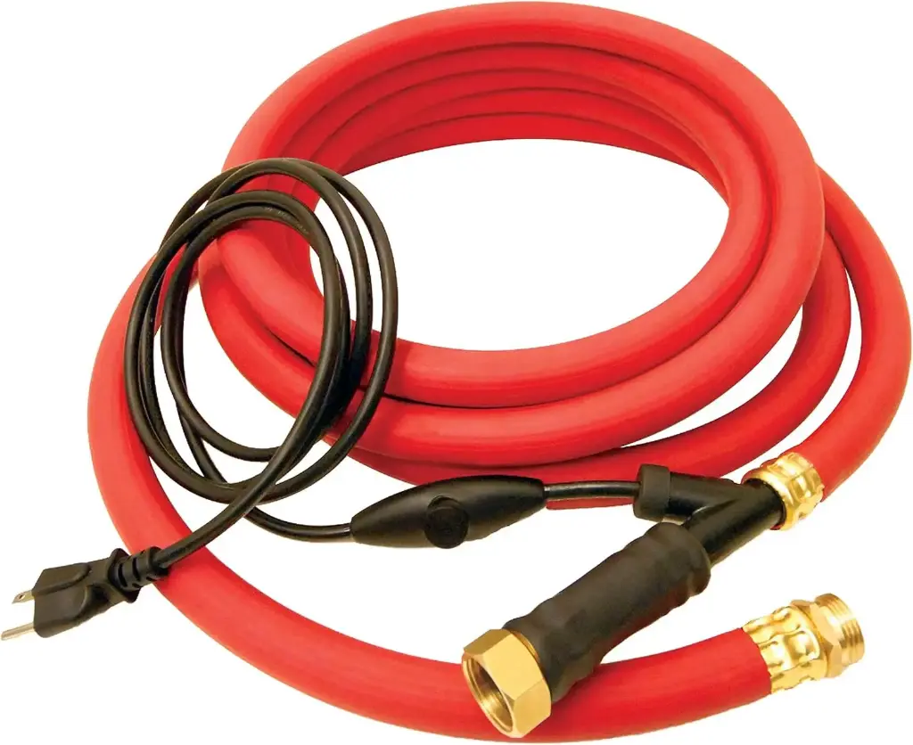 K&H Thermo-Hose Rubber Red 20' 100W