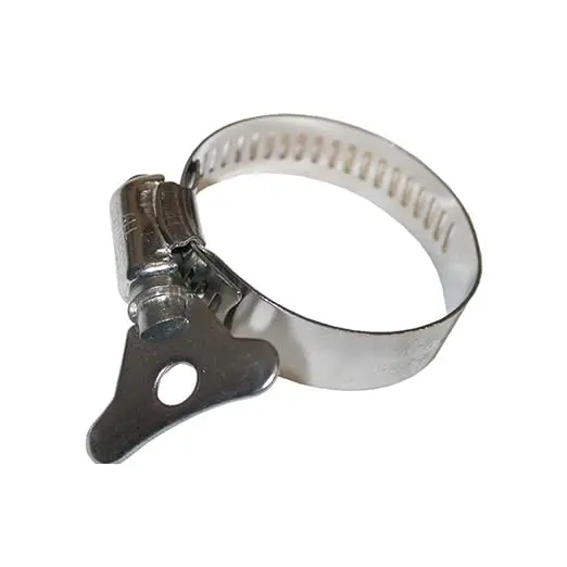 Alpine #6 Mini Clamp 3/8" to 5/8" Hand Tighten Stainless Steel