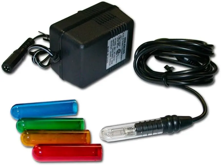 Alpine  5 Watt Submersible Halogen Light w/Transformer and 4 Colors