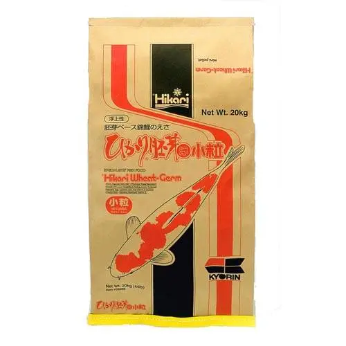 HIKARI WHEAT GERM 44 LB mini pellet.
