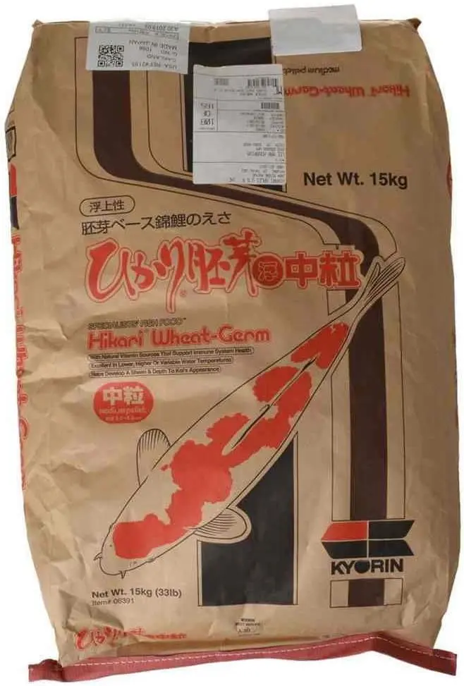 HIKARI WHEAT GERM medium pellet 33 LB.
