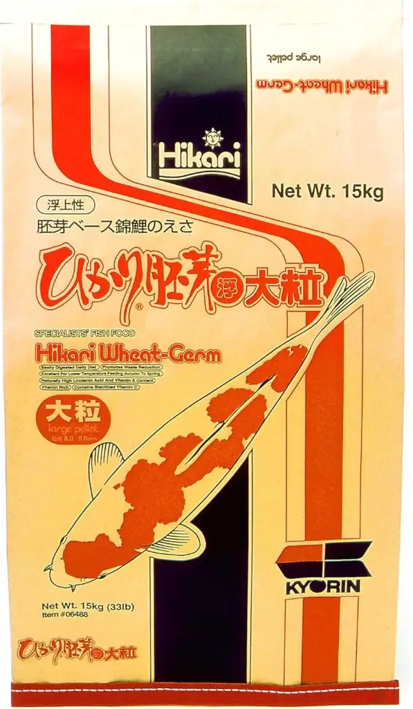 HIKARI WHEAT GERM large pellet 33 LB.