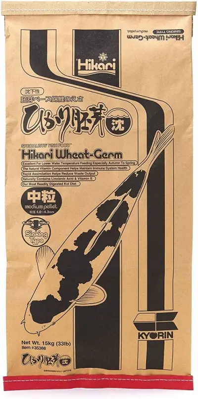 HIKARI WHEAT GERM (SINKING) Medium Pellet 33 LB.