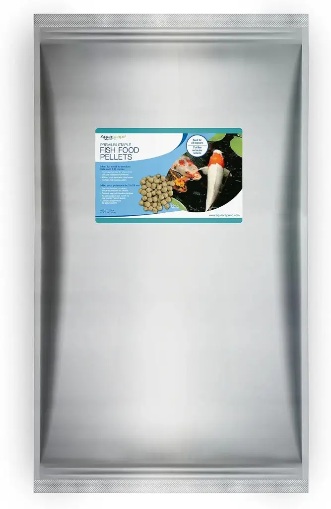 AQUASCAPE Premium Staple Fish Food Pellets - 10 Kg