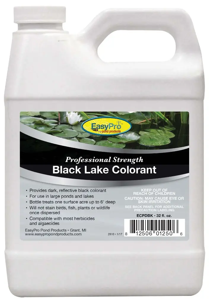 Easy Pro Concentrated Black Pond Dye - 1 quart
