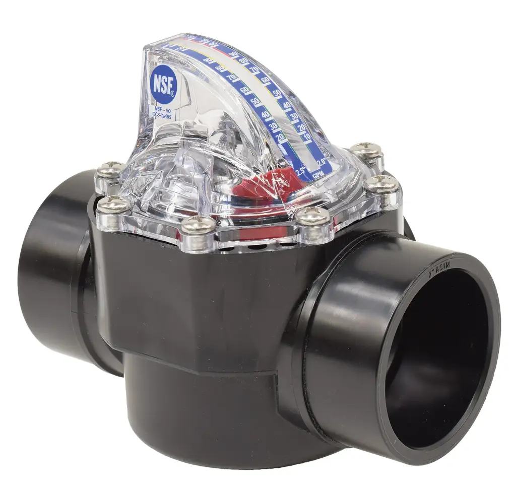 Easy Pro Inline Flow Meter/Check Valve 2 inch