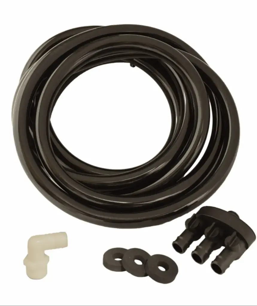 Easy Pro Basalt Plumbing Kit - Triple Line With 3-Way Splitter