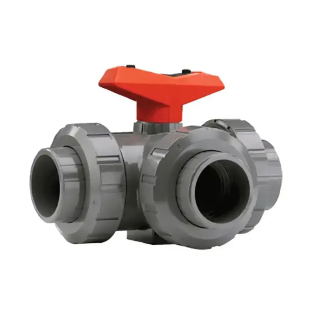 Easy Pro Three Way CPVC Valve - 1-1/2 inch