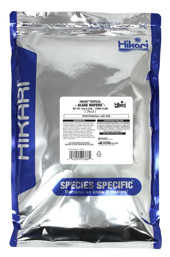 HIKARI ALGAE WAFERS 2.20 LB.