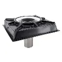 Hydrasearch Power House Aeration (aerating-fountain): 1Hp, 230V, 200' cord; complete unit with black sq float & mooring lines
