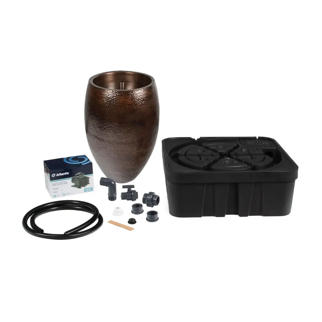 ATLANTIC 32" AURA VASE KIT - ANTIQUE BRASS