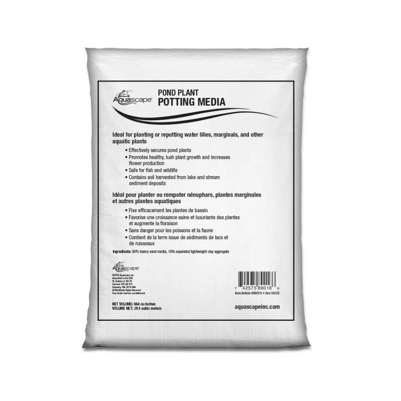 AQUASCAPE POND PLANT POTTING MEDIA - 864 CU IN /.014 CBM