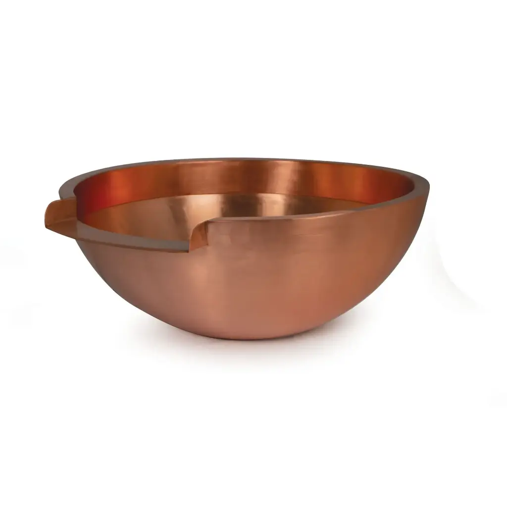 ATLANTIC 26” ROUND COPPER SPILLWAY BOWL PROJECT BUNDLE – GREY FLEX LINER (ATBNDL CB26R12G)