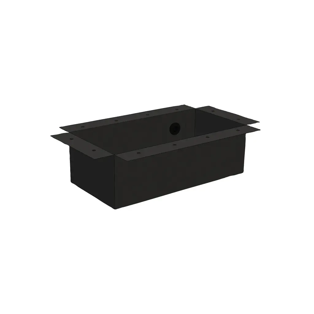 ATLANTIC 4' X 2' FLEX HARDSCAPE BASIN - BLACK (ATFF4216B)
