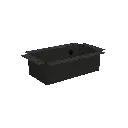 ATLANTIC 4' X 2' FLEX HARDSCAPE BASIN - BLACK (ATFF4216B)