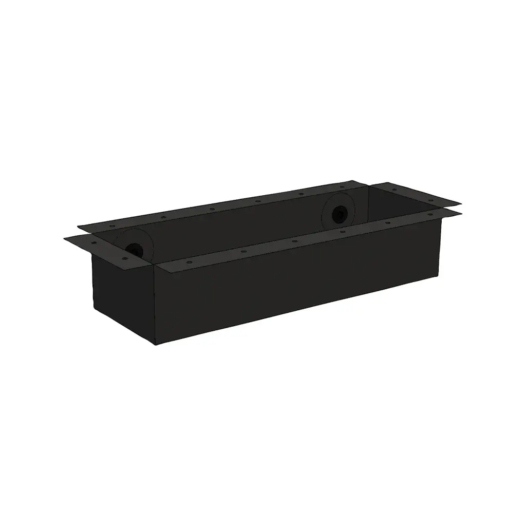 ATLANTIC 6' X 2' FLEX HARDSCAPE BASIN - BLACK (ATFF6216B)