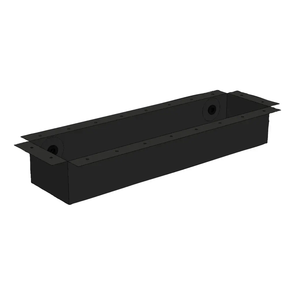 ATLANTIC 8' X 2' FLEX HARDSCAPE BASIN - BLACK (ATFF8216B)