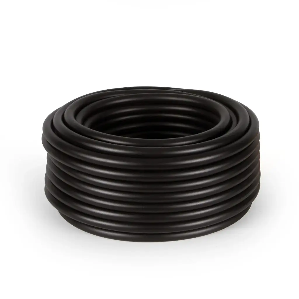 ATLANTIC WEIGHTED TUBING - 0.375" X 100' (ATModel: TPT38050 Item: 73983 I.D.: 0.375" O.D.: 0.69" Weight: 10 lbs. Includes: 0.375" insert coupling Warranty: 5-year)