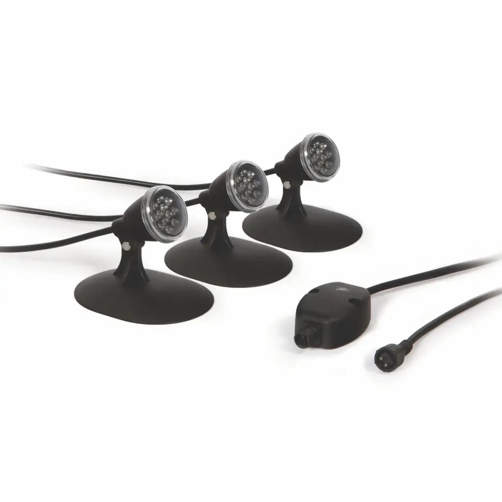 ATLANTIC WW TRIPLE POND LIGHT KIT - 3 WATT (ATSOLWPL3)