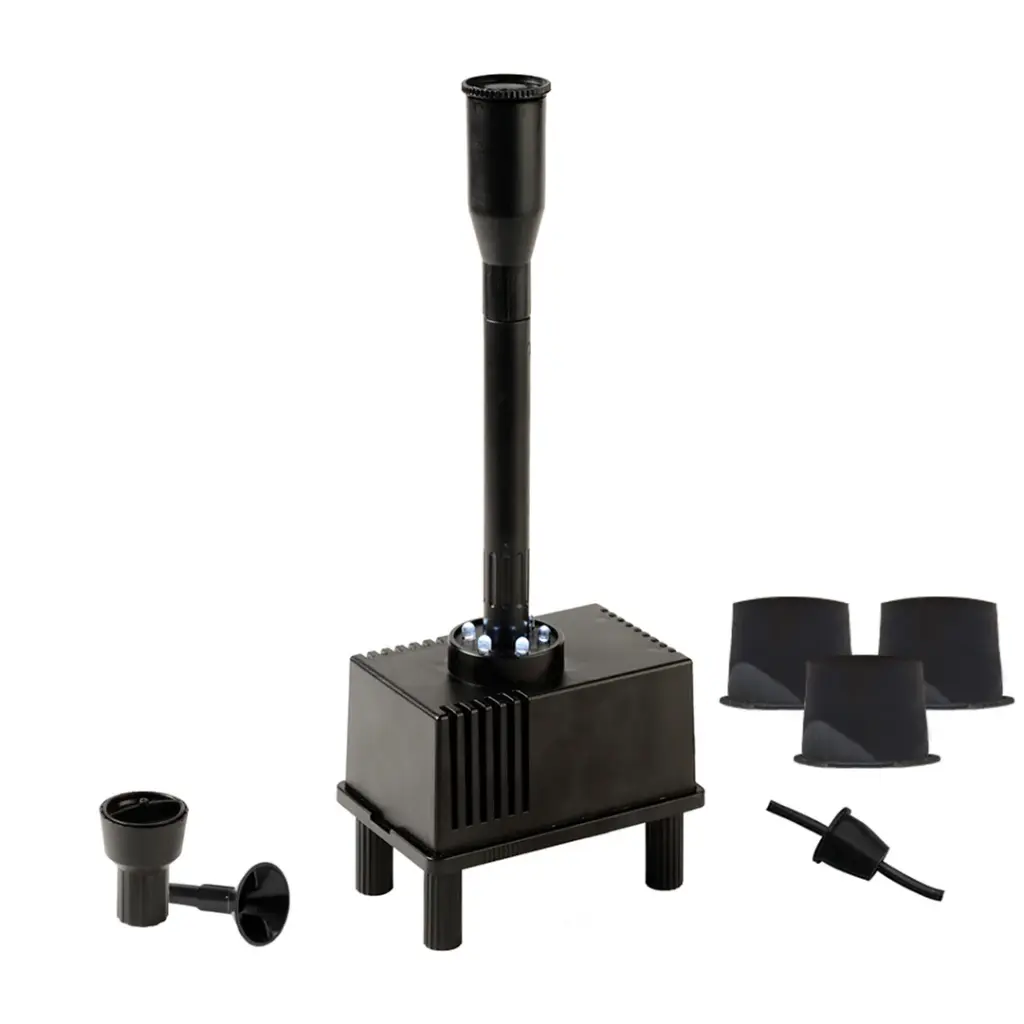 POND BOSS CONTAINER FOUNTAIN KIT WITH LIGHT (POBDCFKL)
