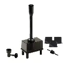 POND BOSS CONTAINER FOUNTAIN KIT WITH LIGHT (POBDCFKL)