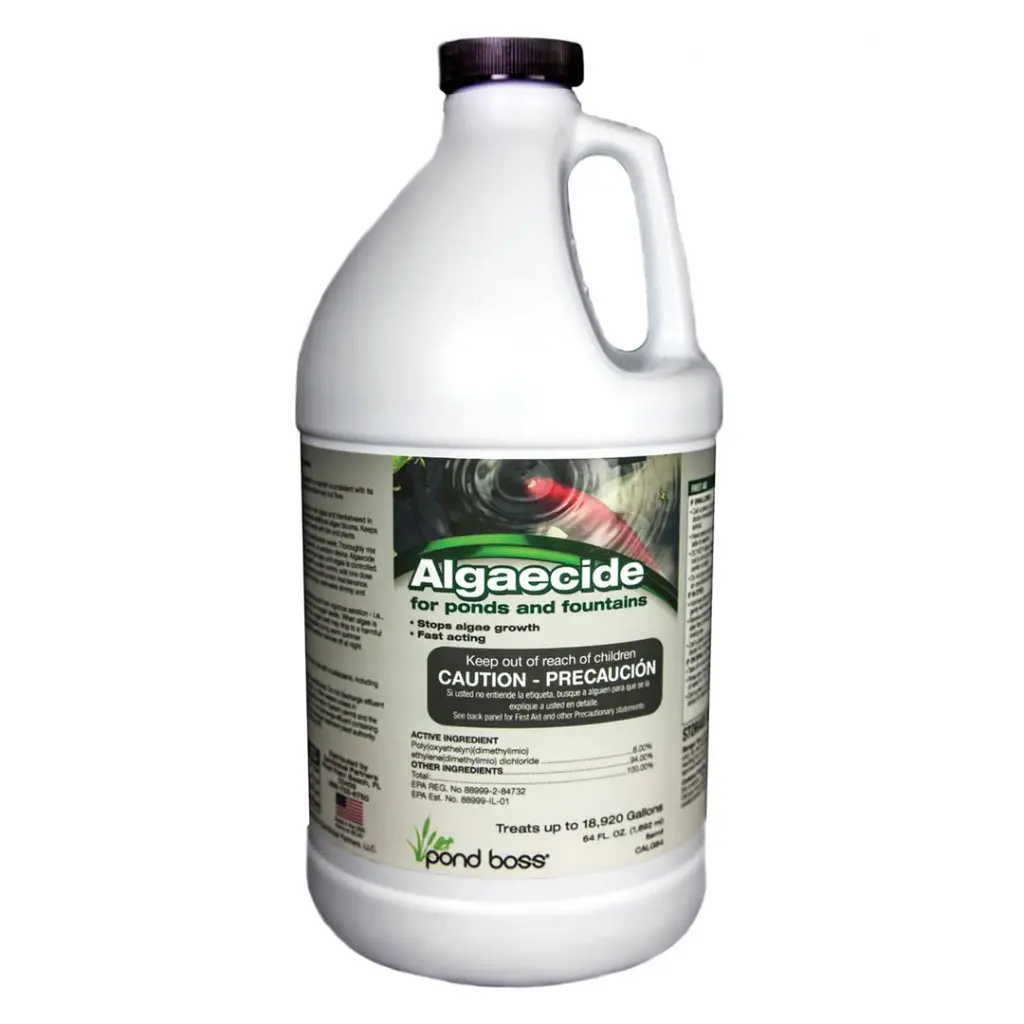 POND BOSS ALGAECIDE FOR POND & FOUNTAINS 64 OZ. (POBCALG64)