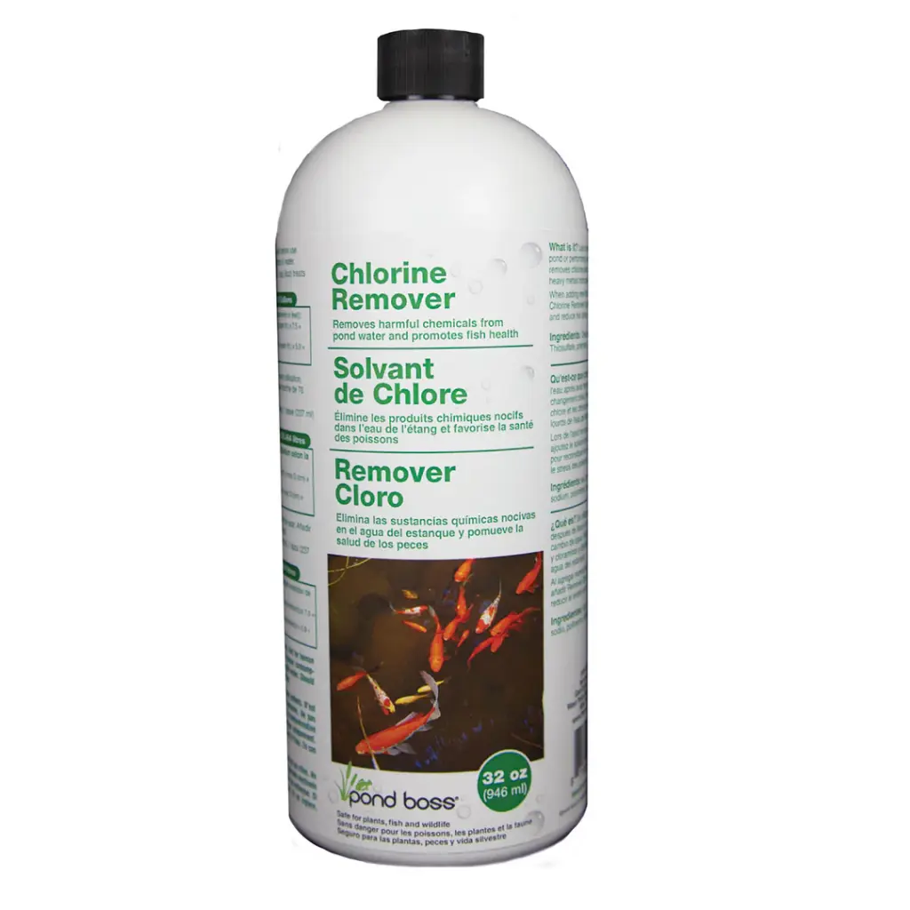 POND BOSS CHLORINE REMOVER 32 OZ. (POBCCR32)