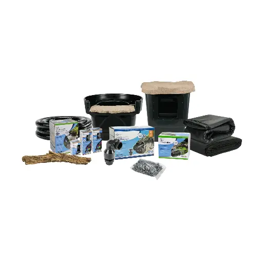 [AQSPRO53066] AQUASCAPE PRO MEDIUM DELUXE POND KIT 11' X 16' W/AQUASURGE 2000-4000 ADJUSTABLE FLOW POND PUMP