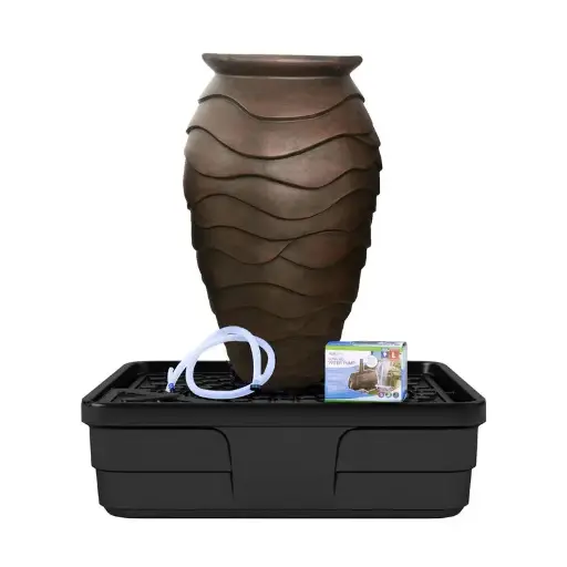 [AQS78270] AQUASCAPE SCALLOPED URN FOUNTAIN KIT - 45" H (114 CM)