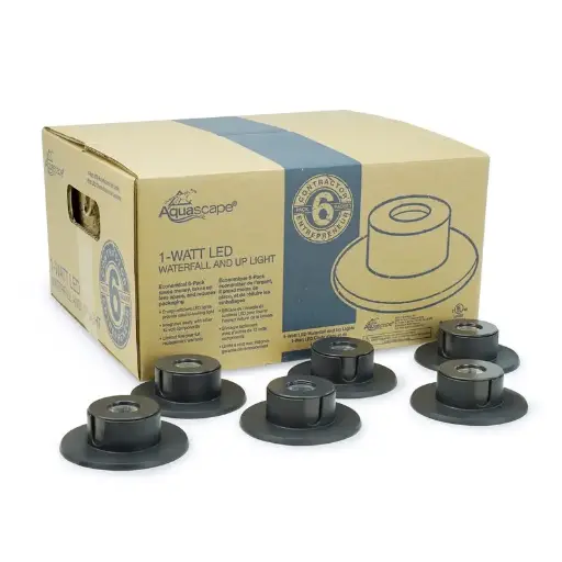 [AQS84046] AQUASCAPE WATERFALL LIGHT - 1-WATT - 6-PACK