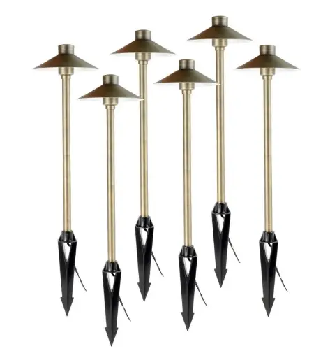 [AQS84065] AQUASCAPE HAT TOP PATH AND AREA LANDSCAPE LIGHT - 6-PACK