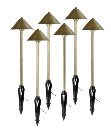 [AQS84066] AQUASCAPE DOME TOP PATH AND AREA LANDSCAPE LIGHT - 6-PACK