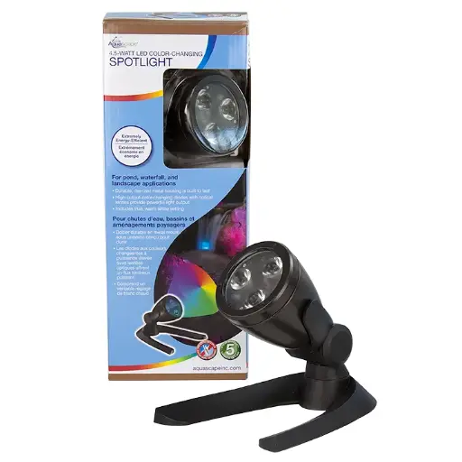 [AQS84059] AQUASCAPE COLOR-CHANGING SPOTLIGHT - 4.5-WATT