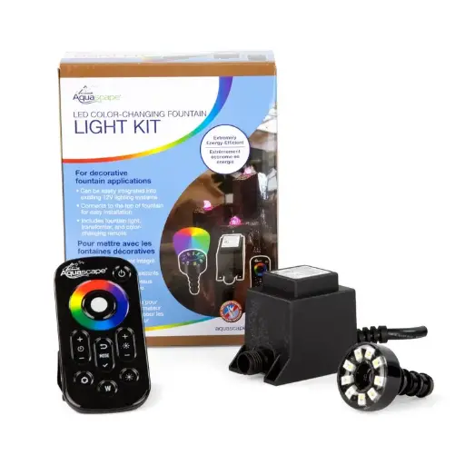 [AQS84055] AQUASCAPE COLOR-CHANGING FOUNTAIN LIGHT KIT