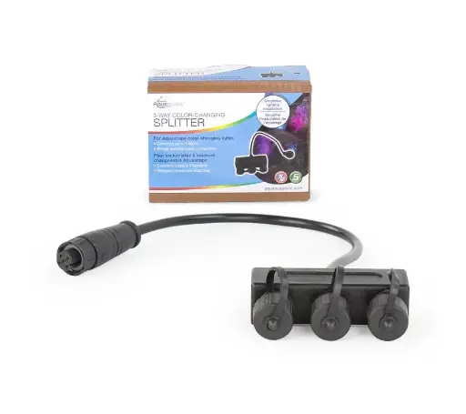 [AQS84062] AQUASCAPE COLOR-CHANGING LIGHT SPLITTER 3-WAY