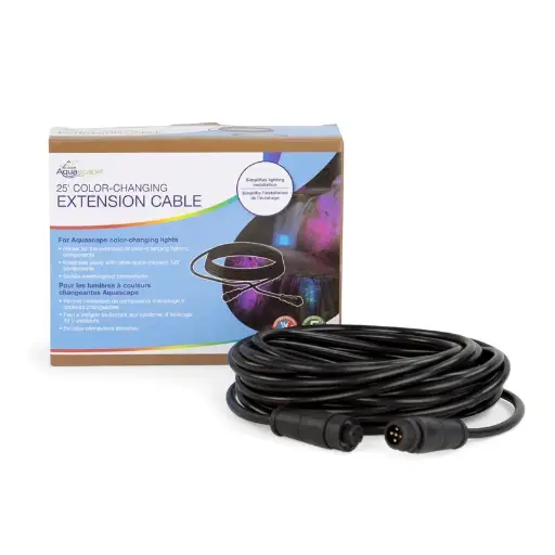 [AQS84069] AQUASCAPE COLOR-CHANGING LIGHT EXTENSION CABLE - 25' (7.62 M)