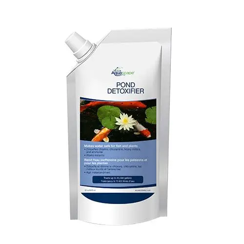 [AQS40005] AQUASCAPE POND DETOXIFIER - REFILL POUCH 32 OZ / 946 ML
