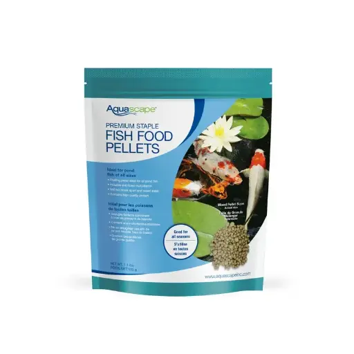 [AQS81050] AQUASCAPE PREMIUM STAPLE FISH FOOD-MIXED PELLETS - 1.1 LB / 500 G