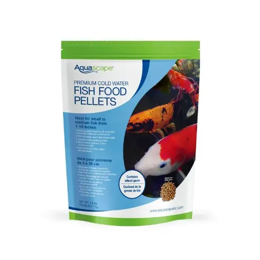 [AQS98871] AQUASCAPE PREMIUM COLD WATER FISH FOOD-SMALL PELLETS - 2.2 LB / 1 KG
