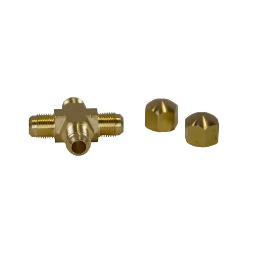 [AQSPRO58109] AQUASCAPE PRO 4-WAY 3/8" SPLITTER WITH CAPS