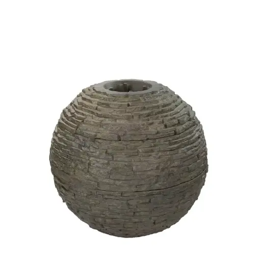 [AQS78287] AQUASCAPE STACKED SLATE SPHERE - 24" DIA (61 CM)