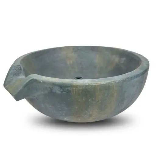 [AQS78355] AQUASCAPE SPILLWAY BOWL - PATINA - 19" DIA (49 CM)