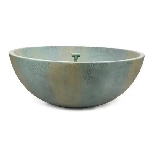 [AQS78205] AQUASCAPE SPILLWAY BASIN - PATINA - 40" DIA (102 CM)