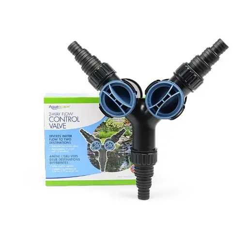 [AQS88005] AQUASCAPE VALVE 2-WAY MULTI-HOSE 1", 1-1/4", 1-1/2" BARB