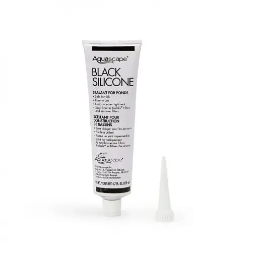 [AQS22010] AQUASCAPE SILICONE SEALANT-BLACK - 4.7 OZ / 139 ML