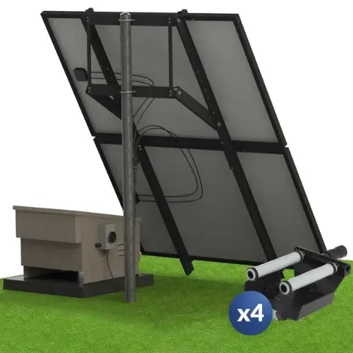 [AM654842] Airmax SolarSeries Aeration System Battery Backup w/ 4 Diffusers No Airline